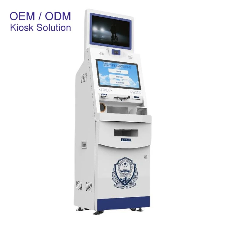 Dual Screen Self Service Kiosk